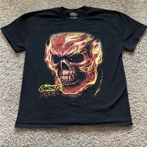 Marvel Ghost Rider Black T-Shirt Graphic